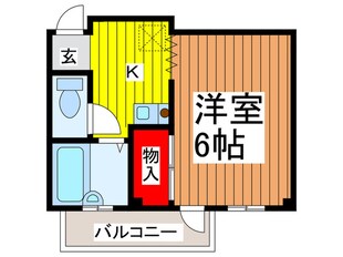 ハイツエムエムの物件間取画像